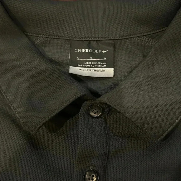Nike Golf Polo | Large | Navy Blue - Picture 3 of 6